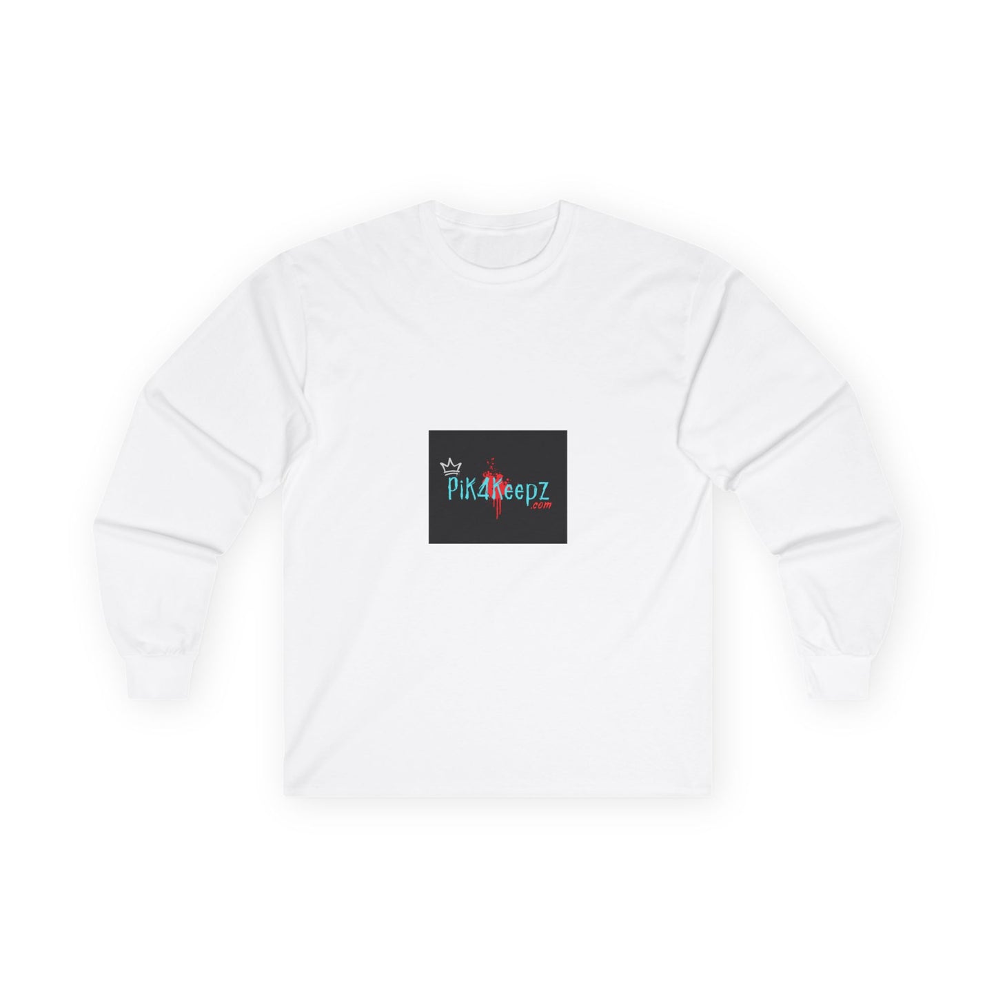 Pik4Keepz Logo Long Sleeve Tee