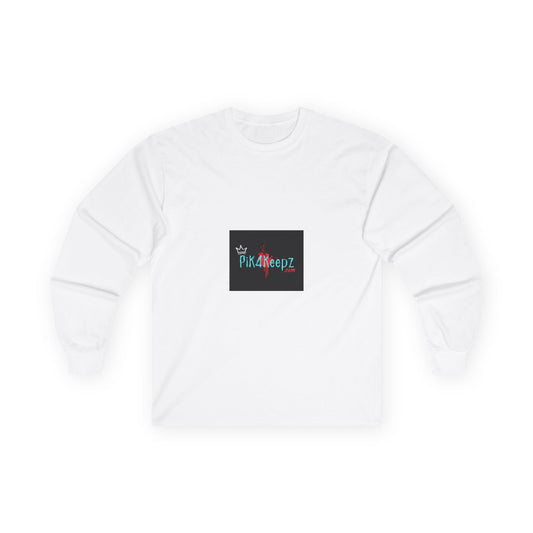 Pik4Keepz Logo Long Sleeve Tee