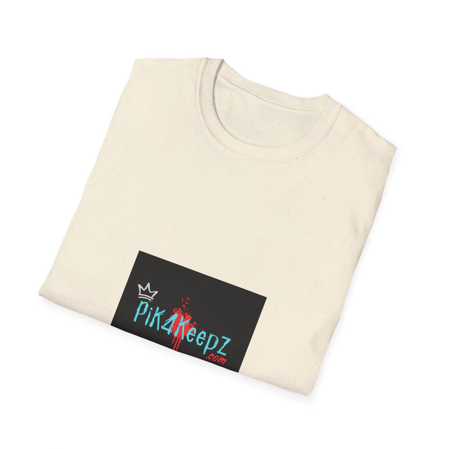 T-Shirt - 'Pik4Keepz' Colorful Logo Graphic Tee