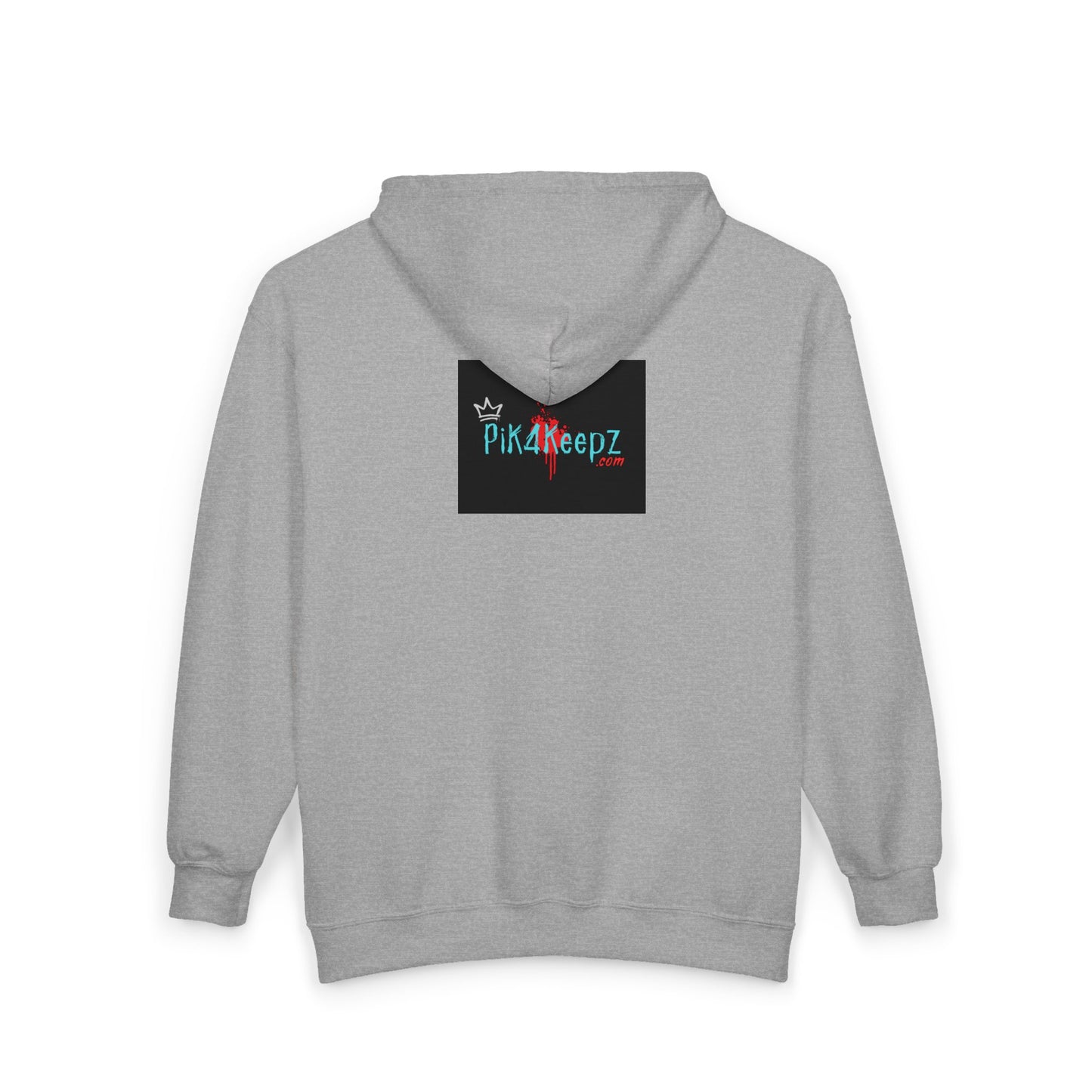 Zip Hoodie — Pik4keepz Logo Full-Zip Hooded Sweatshirt