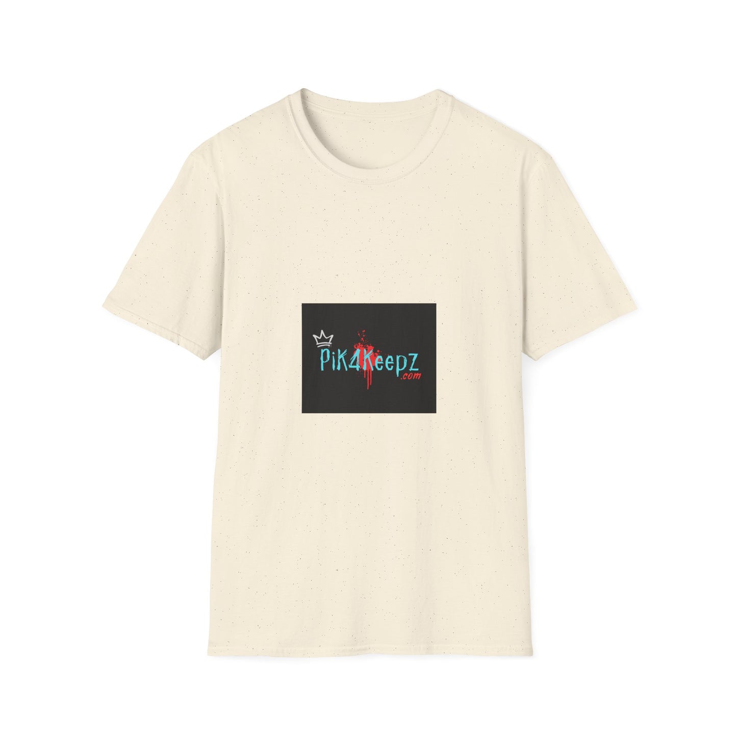 T-Shirt - 'Pik4Keepz' Colorful Logo Graphic Tee