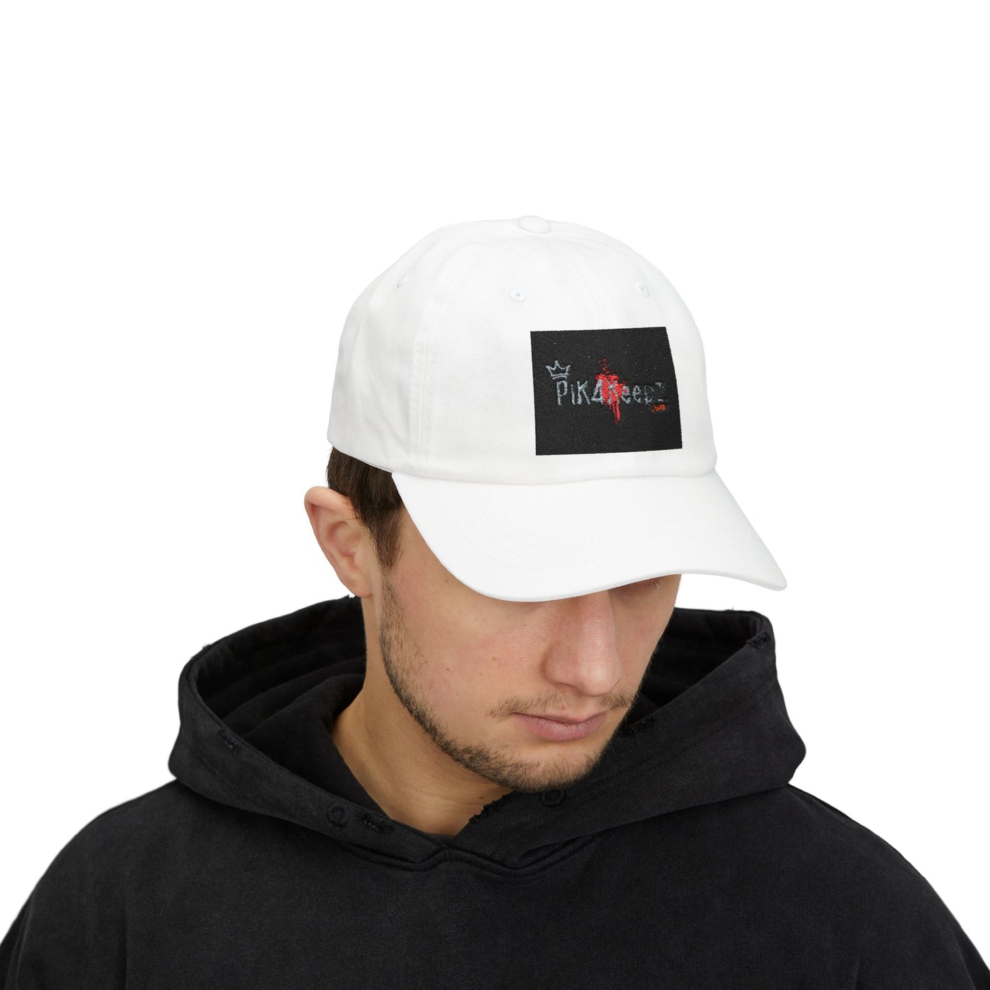 Embroidered Pik4keepz Logo Dad Cap — Classic Adjustable Cotton Baseball Hat
