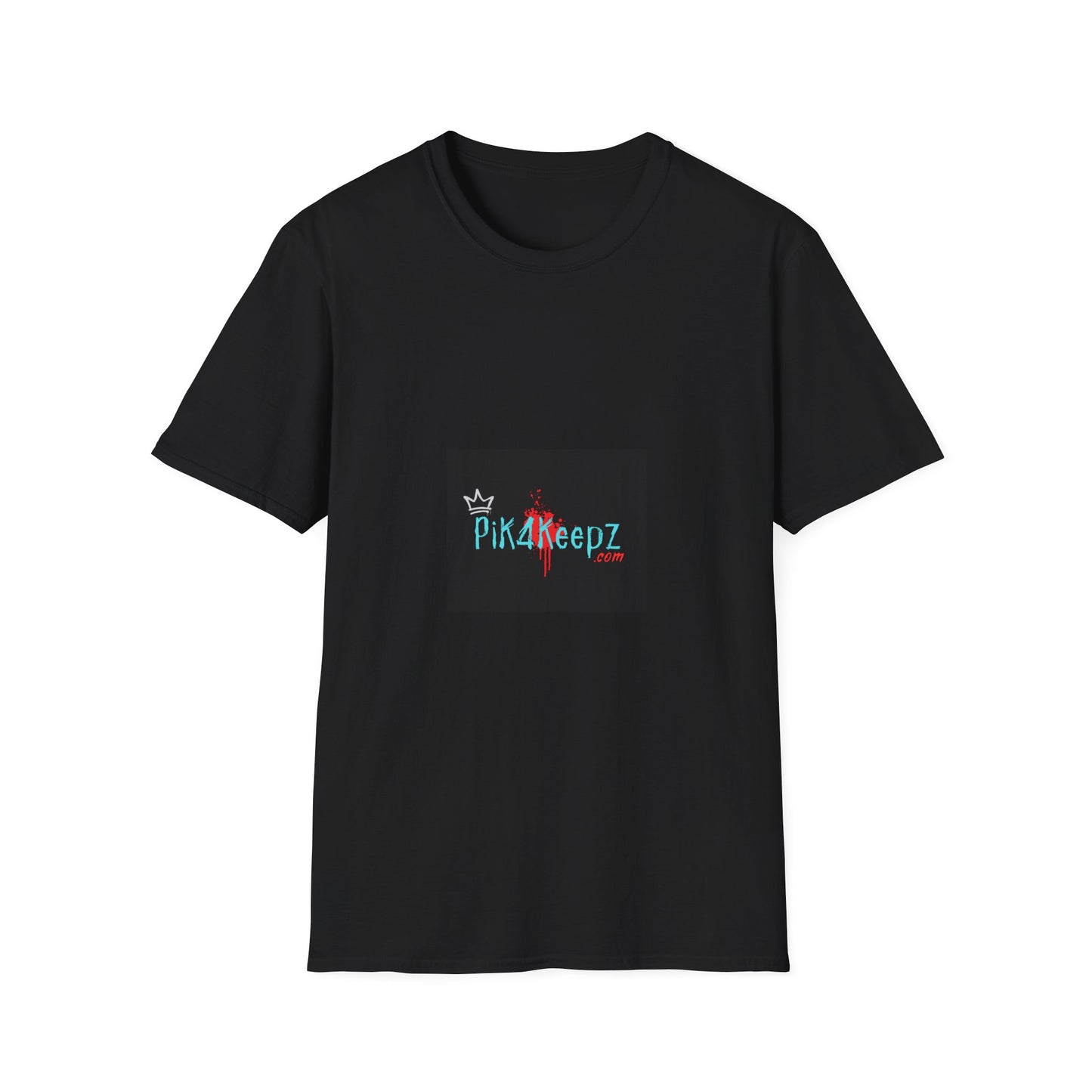 T-Shirt - 'Pik4Keepz' Colorful Logo Graphic Tee