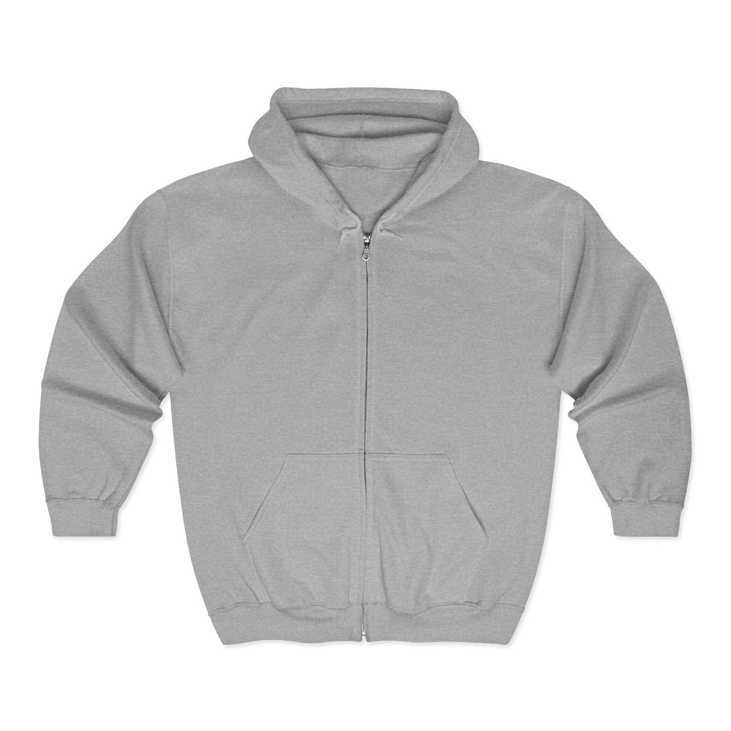 Zip Hoodie — Pik4keepz Logo Full-Zip Hooded Sweatshirt