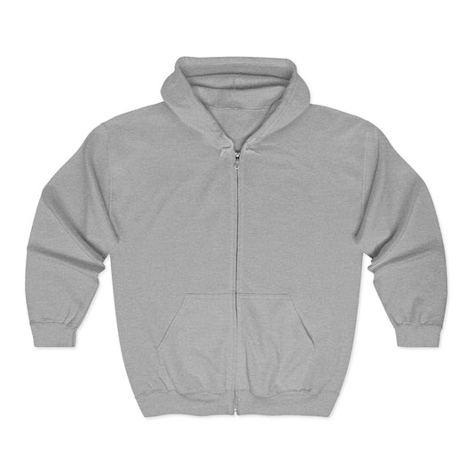 Zip Hoodie — Pik4keepz Logo Full-Zip Hooded Sweatshirt