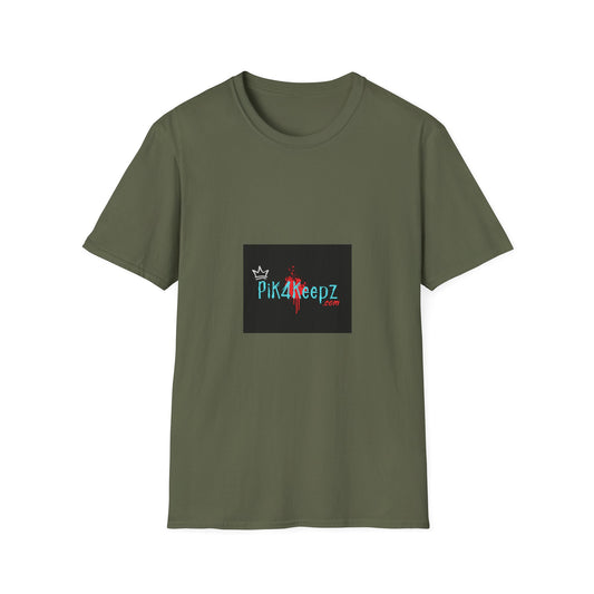 T-Shirt - 'Pik4Keepz' Colorful Logo Graphic Tee