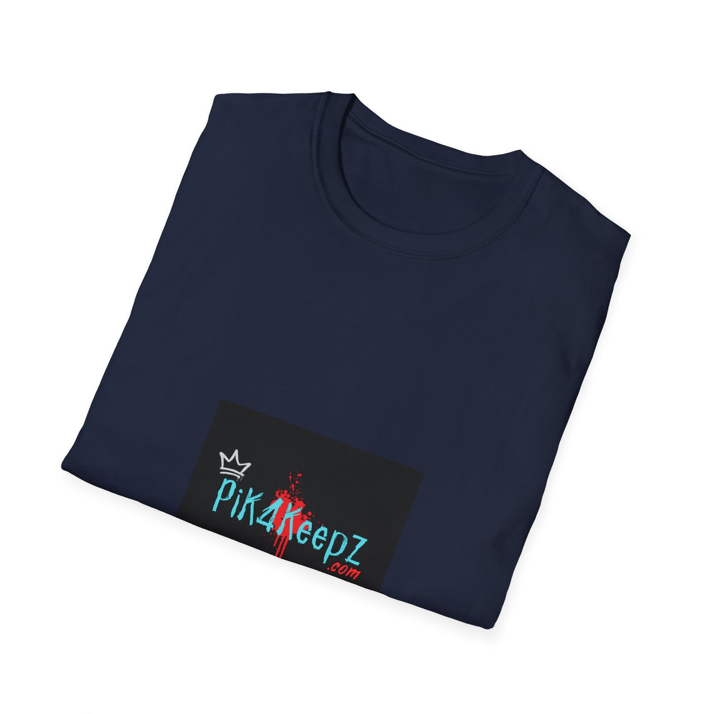 T-Shirt - 'Pik4Keepz' Colorful Logo Graphic Tee