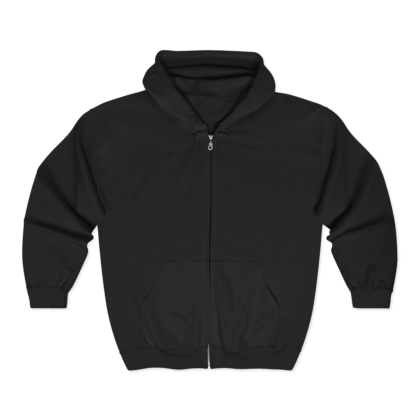 Zip Hoodie — Pik4keepz Logo Full-Zip Hooded Sweatshirt