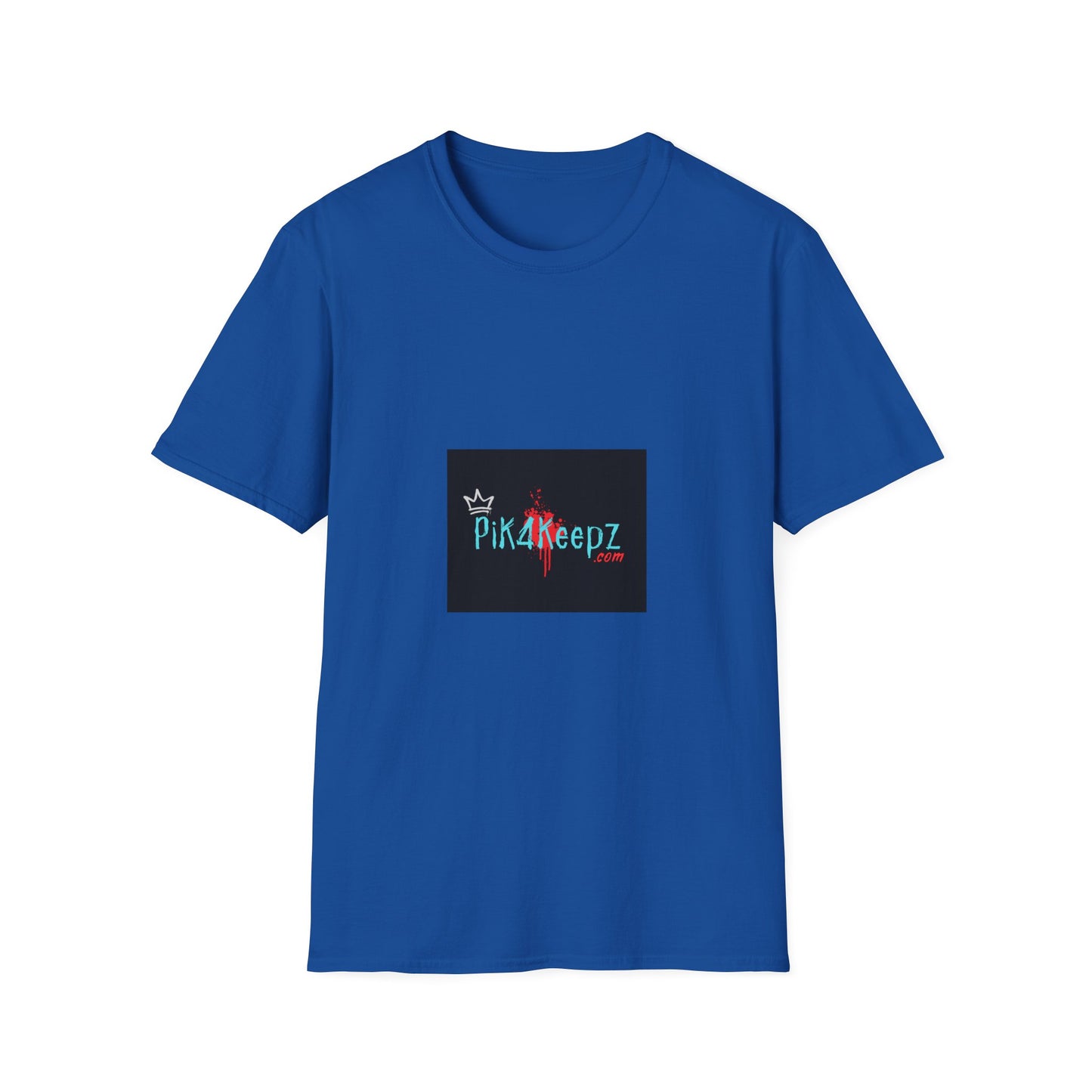 T-Shirt - 'Pik4Keepz' Colorful Logo Graphic Tee