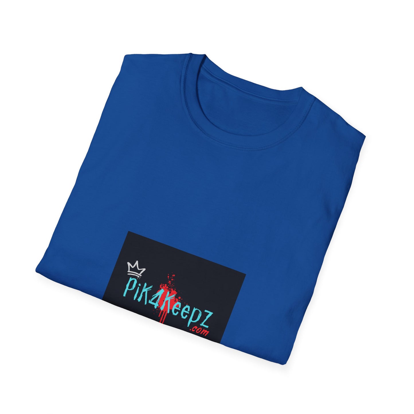 T-Shirt - 'Pik4Keepz' Colorful Logo Graphic Tee