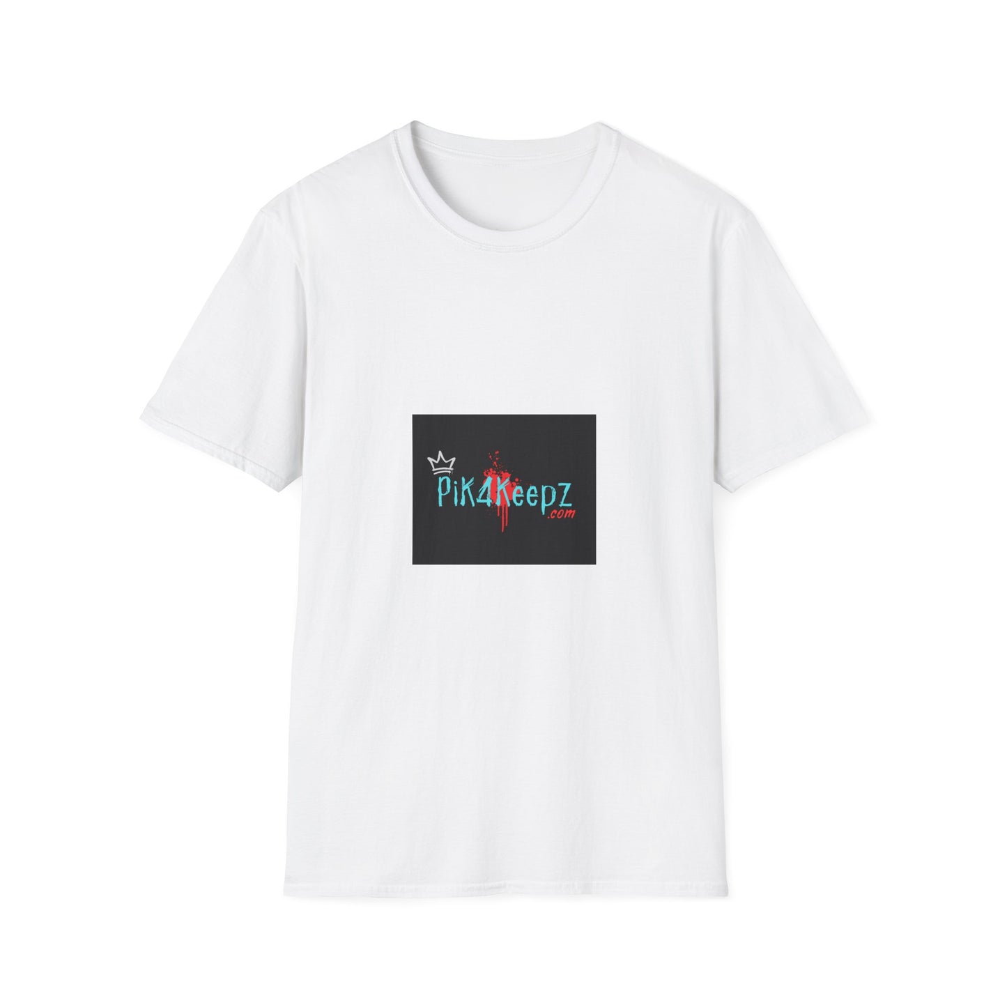 T-Shirt - 'Pik4Keepz' Colorful Logo Graphic Tee